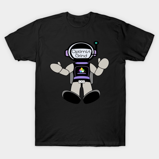 Moon Man T-Shirt by OptimistGrind